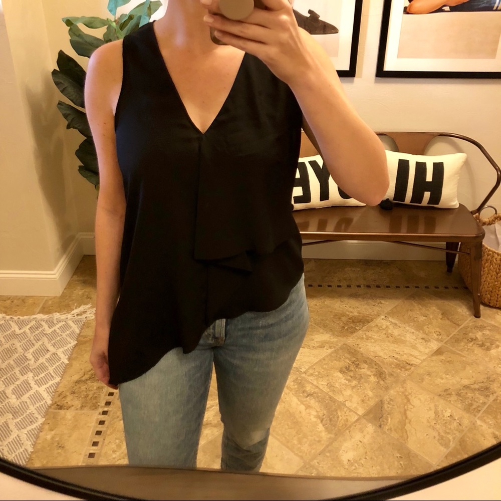 Asymmetrical Tiered Top